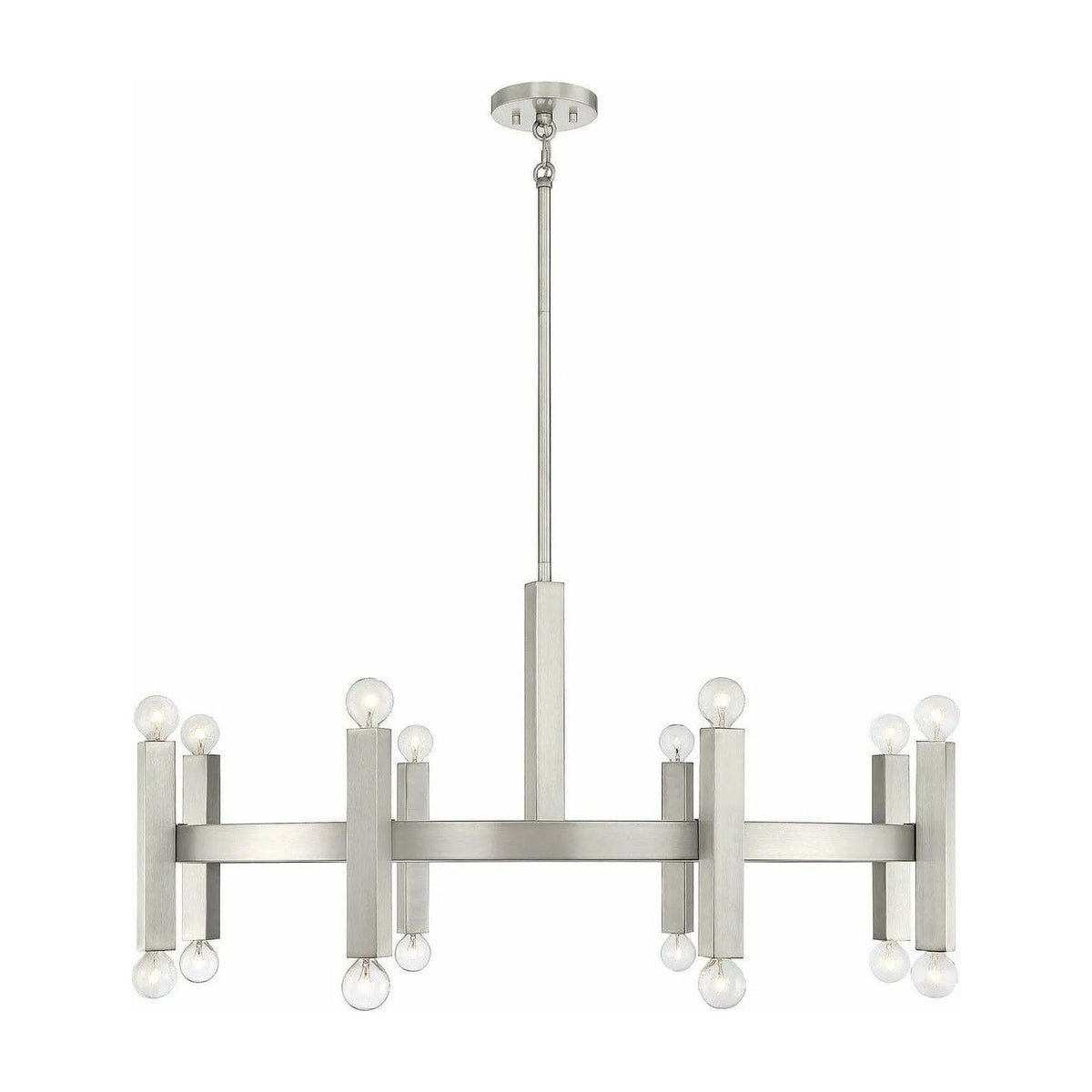 Meridian Lite Trends - Meridian 16 Light Chandelier - M100103BN | Montreal Lighting & Hardware