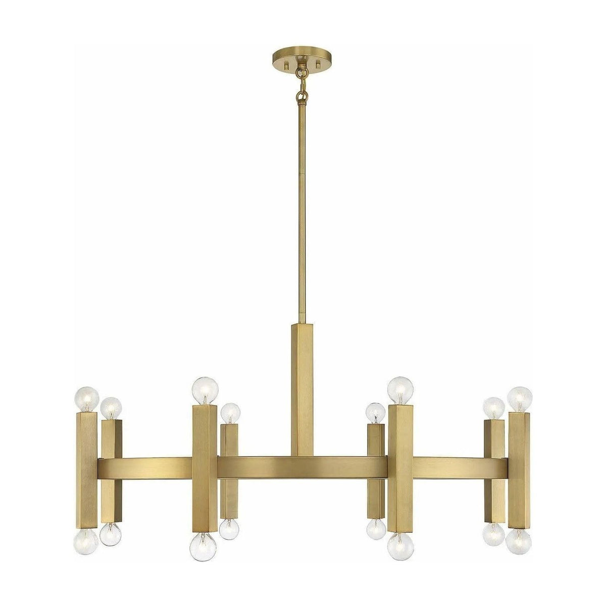 Meridian Lite Trends - Meridian 16 Light Chandelier - M100103NB | Montreal Lighting & Hardware