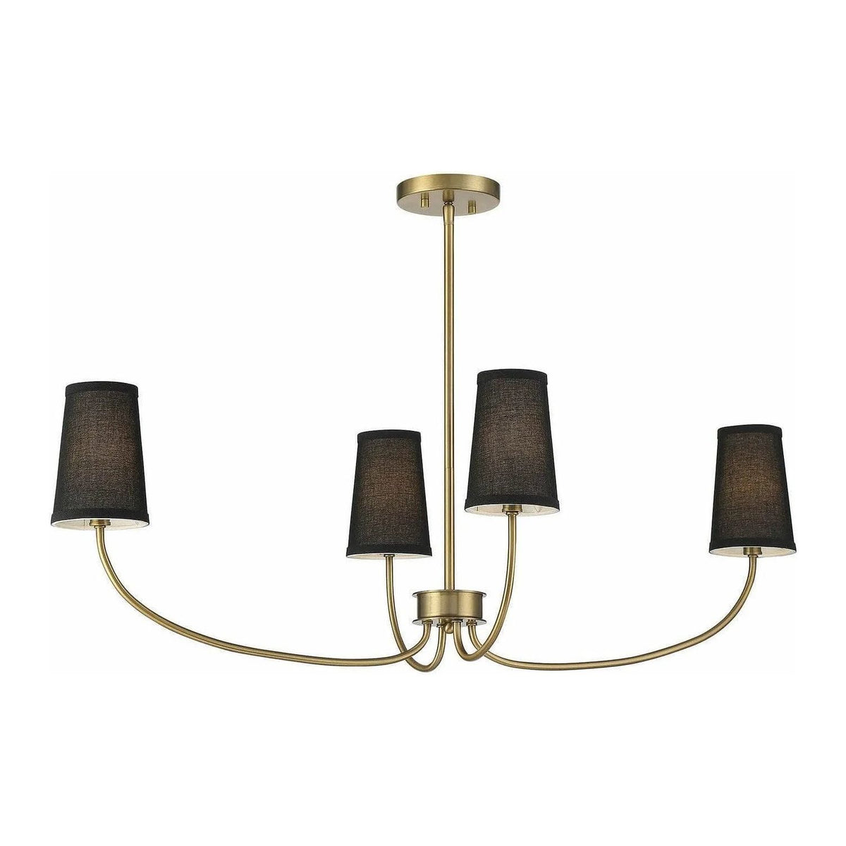 Meridian Lite Trends - Meridian Four Light Chandelier - M100104NB | Montreal Lighting & Hardware