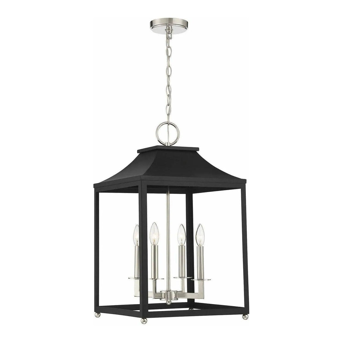 Meridian Lite Trends - Meridian Four Light Pendant - M30009MBKPN | Montreal Lighting & Hardware