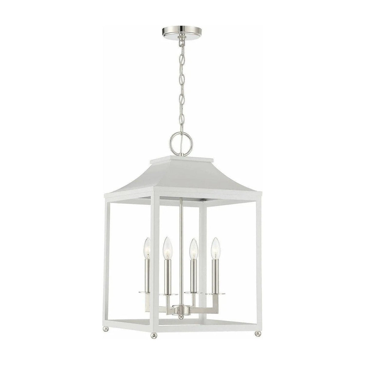 Meridian Lite Trends - Meridian Four Light Pendant - M30009WHPN | Montreal Lighting & Hardware