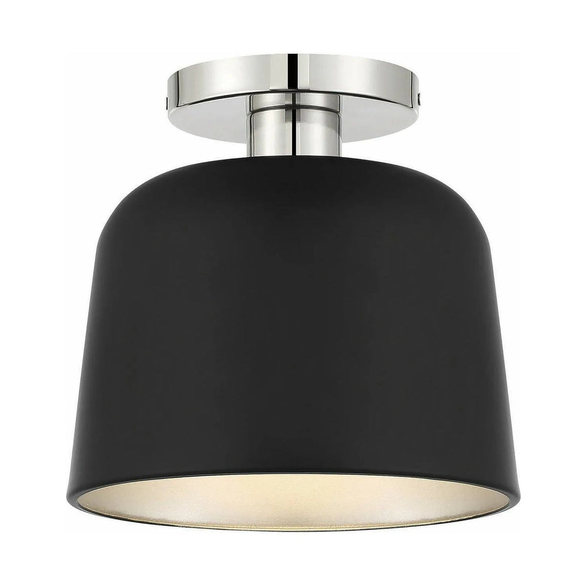 Meridian Lite Trends - Meridian One Light Flush Mount - M60067MBKPN | Montreal Lighting & Hardware