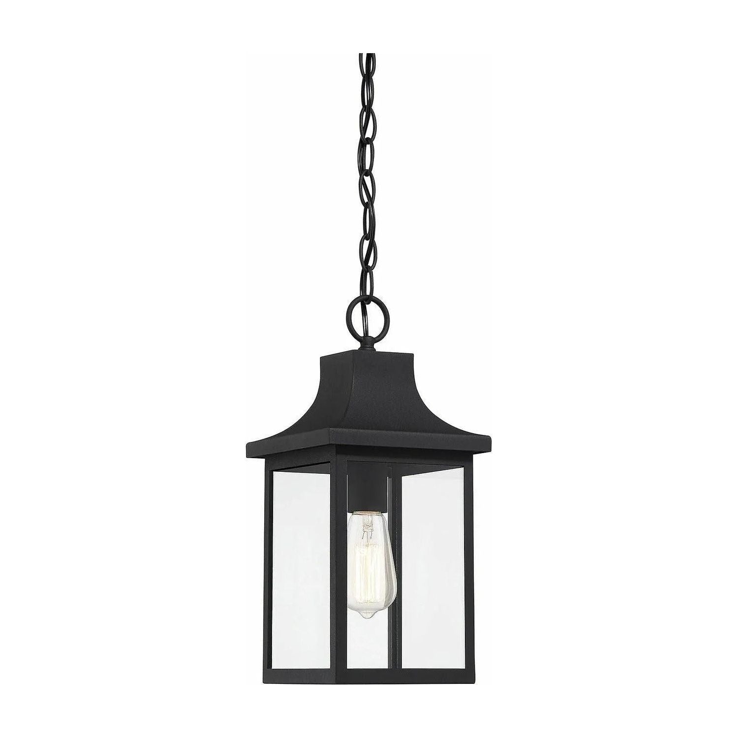 Meridian Lite Trends - Meridian One Light Outdoor Chandelier - M50052BK | Montreal Lighting & Hardware