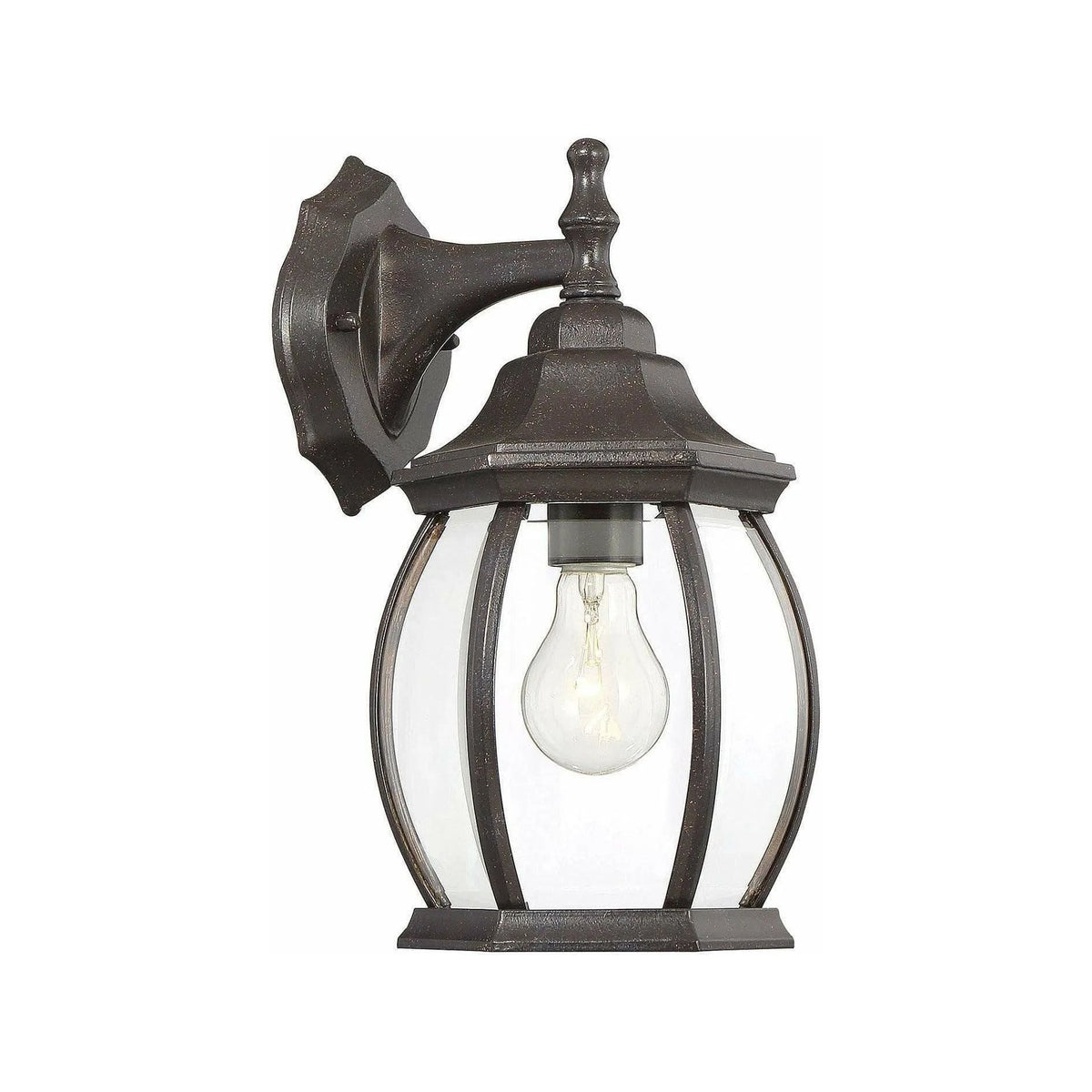 Meridian Lite Trends - Meridian One Light Outdoor Wall Sconce - M50053RB | Montreal Lighting & Hardware