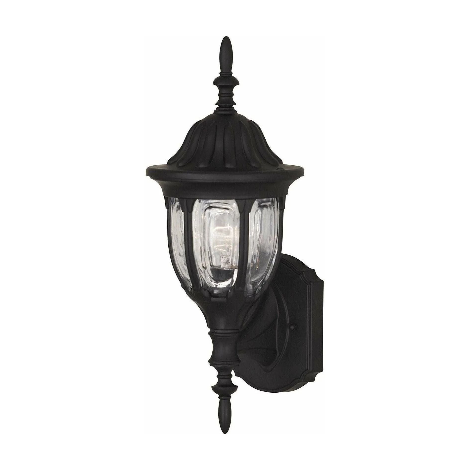 Meridian Lite Trends - Meridian One Light Outdoor Wall Sconce - M50057BK | Montreal Lighting & Hardware