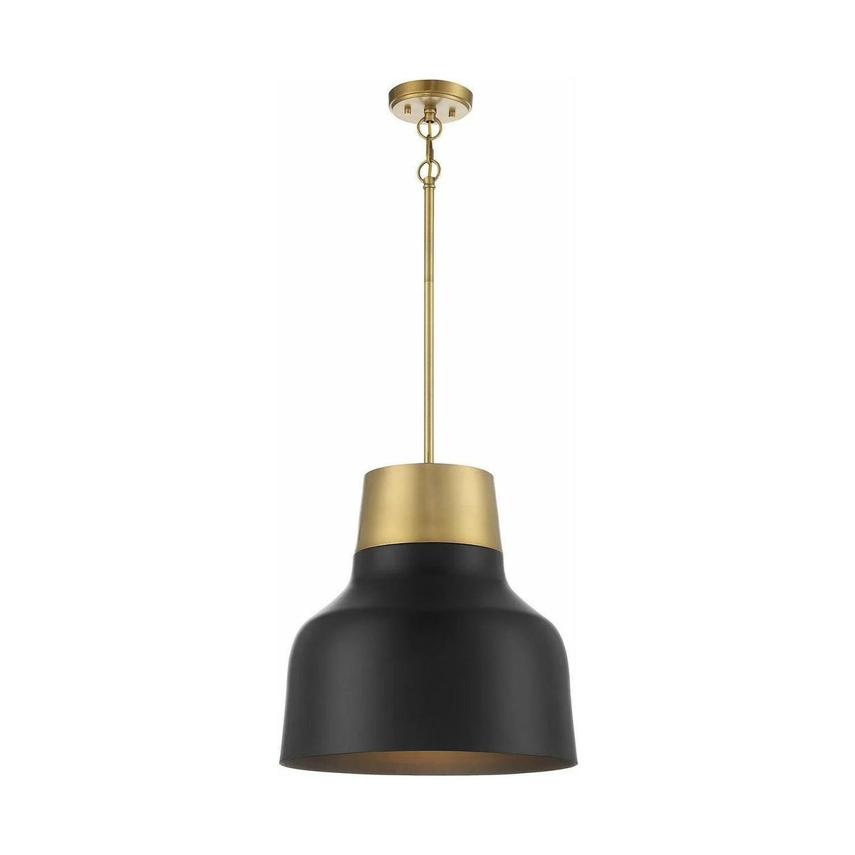 Meridian Lite Trends - Meridian One Light Pendant - M70115MBKNB | Montreal Lighting & Hardware