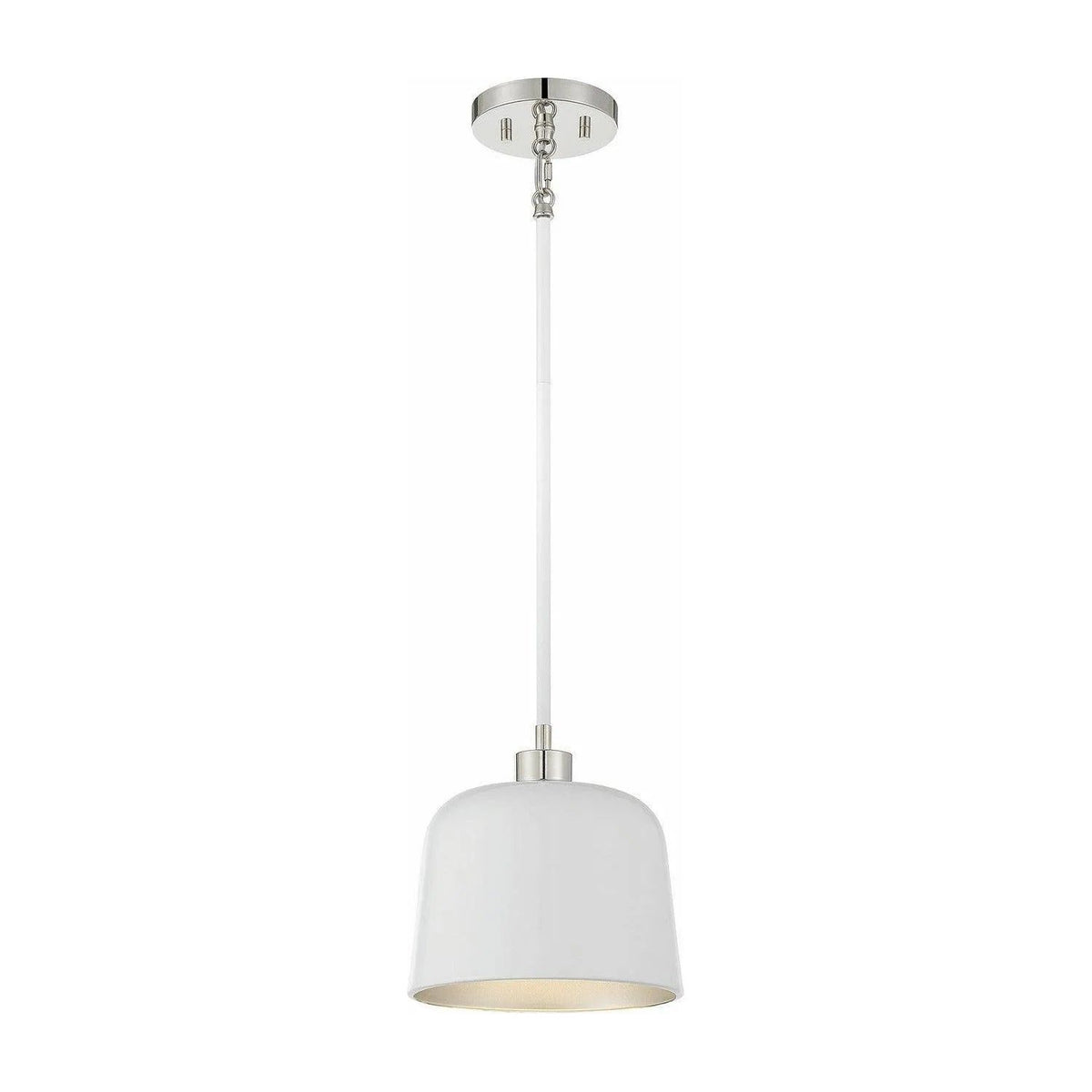 Meridian Lite Trends - Meridian One Light Pendant - M70118WHPN | Montreal Lighting & Hardware