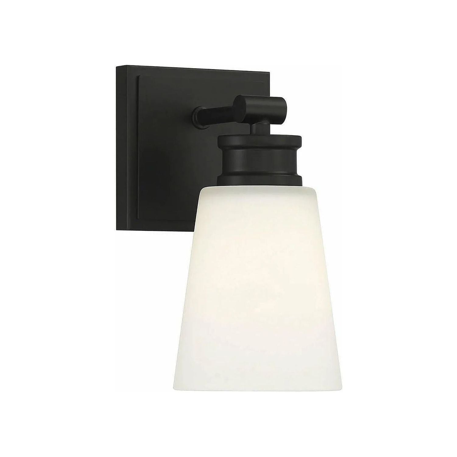 Meridian Lite Trends - Meridian One Light Wall Sconce - M90072MBK | Montreal Lighting & Hardware