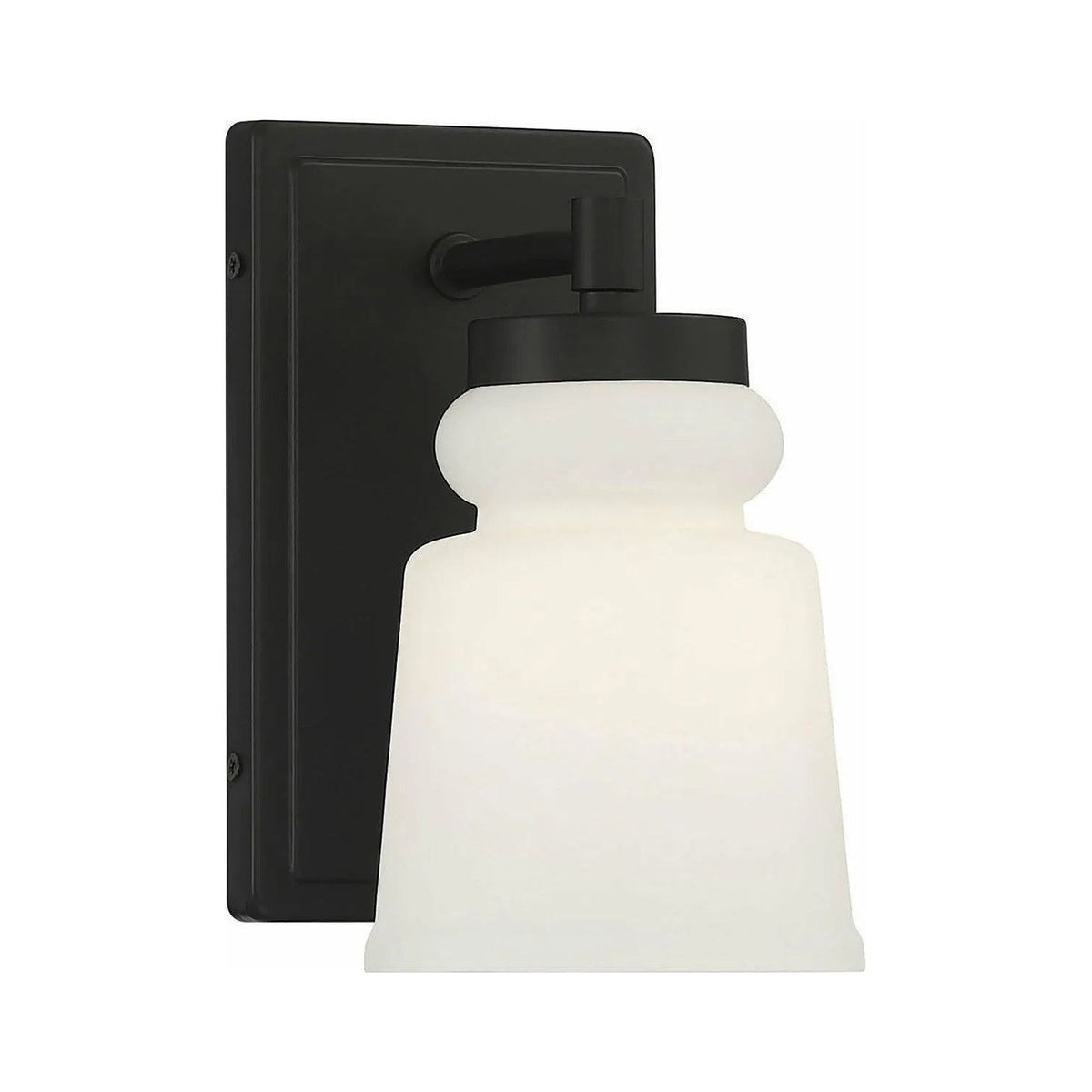 Meridian Lite Trends - Meridian One Light Wall Sconce - M90073MBK | Montreal Lighting & Hardware