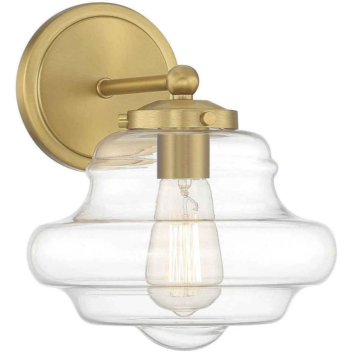 Meridian Lite Trends - Meridian One Light Wall Sconce - M90091NB | Montreal Lighting & Hardware