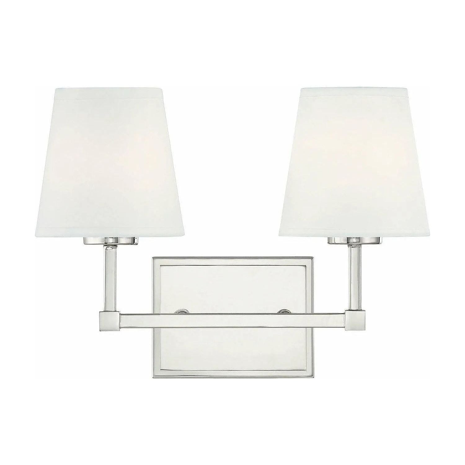 Meridian Lite Trends - Meridian Two Light Bathroom Vanity Light - M80052PN | Montreal Lighting & Hardware