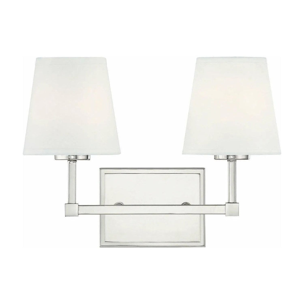 Meridian Lite Trends - Meridian Two Light Bathroom Vanity Light - M80052PN | Montreal Lighting & Hardware