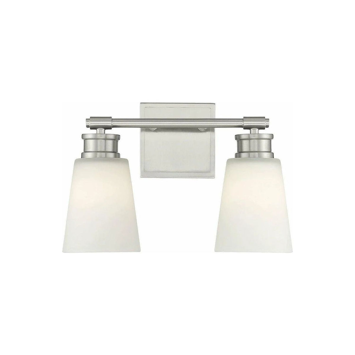 Meridian Lite Trends - Meridian Two Light Bathroom Vanity Light - M80054BN | Montreal Lighting & Hardware