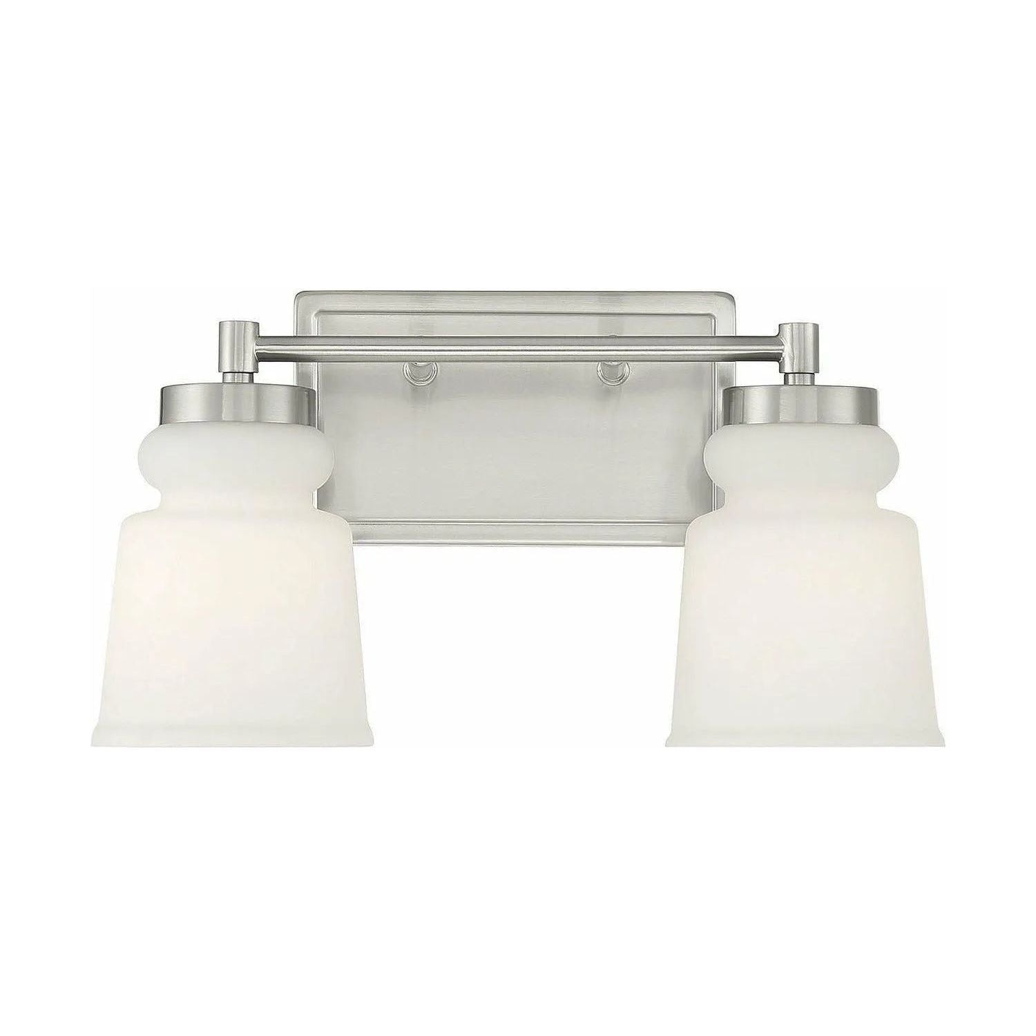 Meridian Lite Trends - Meridian Two Light Bathroom Vanity Light - M80057BN | Montreal Lighting & Hardware