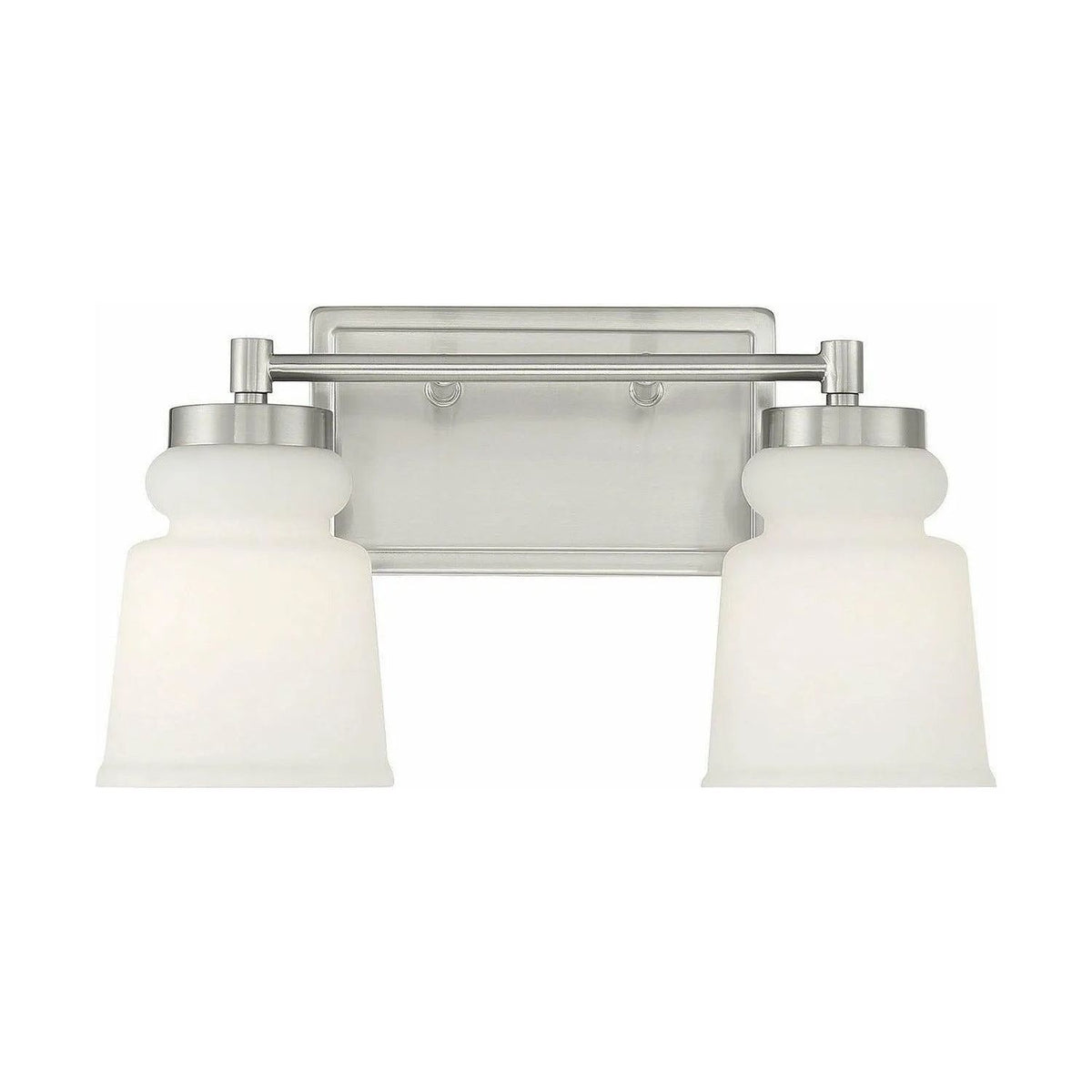 Meridian Lite Trends - Meridian Two Light Bathroom Vanity Light - M80057BN | Montreal Lighting & Hardware