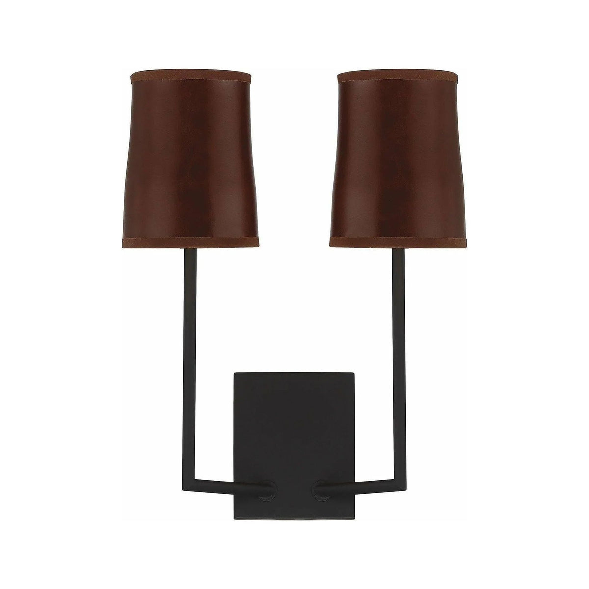 Meridian Lite Trends - Meridian Two Light Wall Sconce - M90061MBK | Montreal Lighting & Hardware