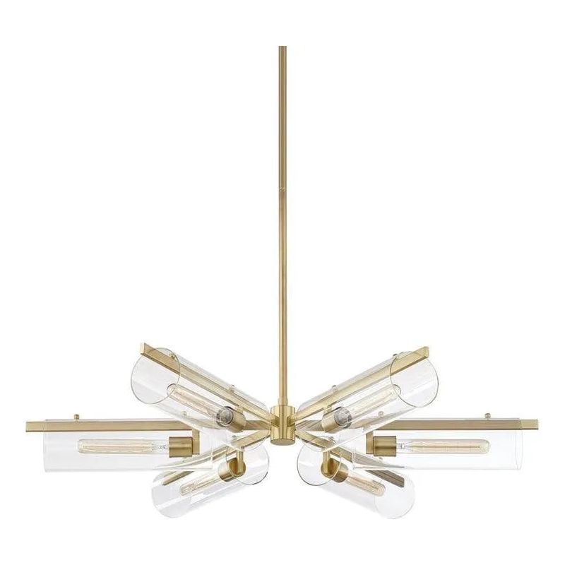 Mitzi - Ariel Chandelier - H326806-AGB | Montreal Lighting & Hardware