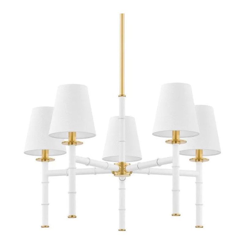 Mitzi - Banyan Chandelier - H759805-AGB/SWH | Montreal Lighting & Hardware