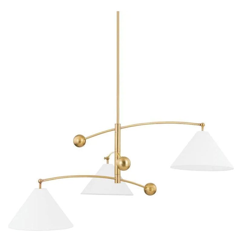 Mitzi - Birdie Chandelier - H696803-AGB | Montreal Lighting & Hardware