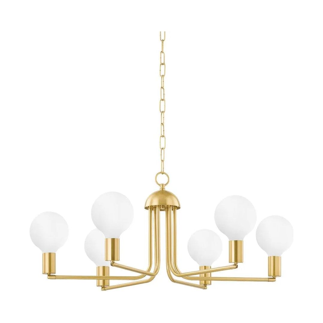 Mitzi - Blakely Chandelier - H774806-AGB | Montreal Lighting & Hardware