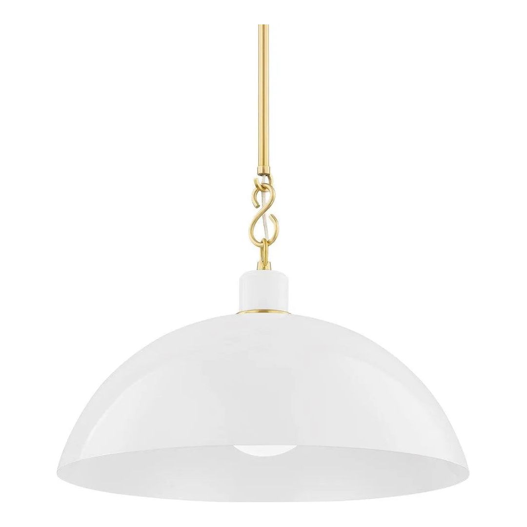 Mitzi - Camille Pendant - H769701L-AGB/GWH | Montreal Lighting & Hardware