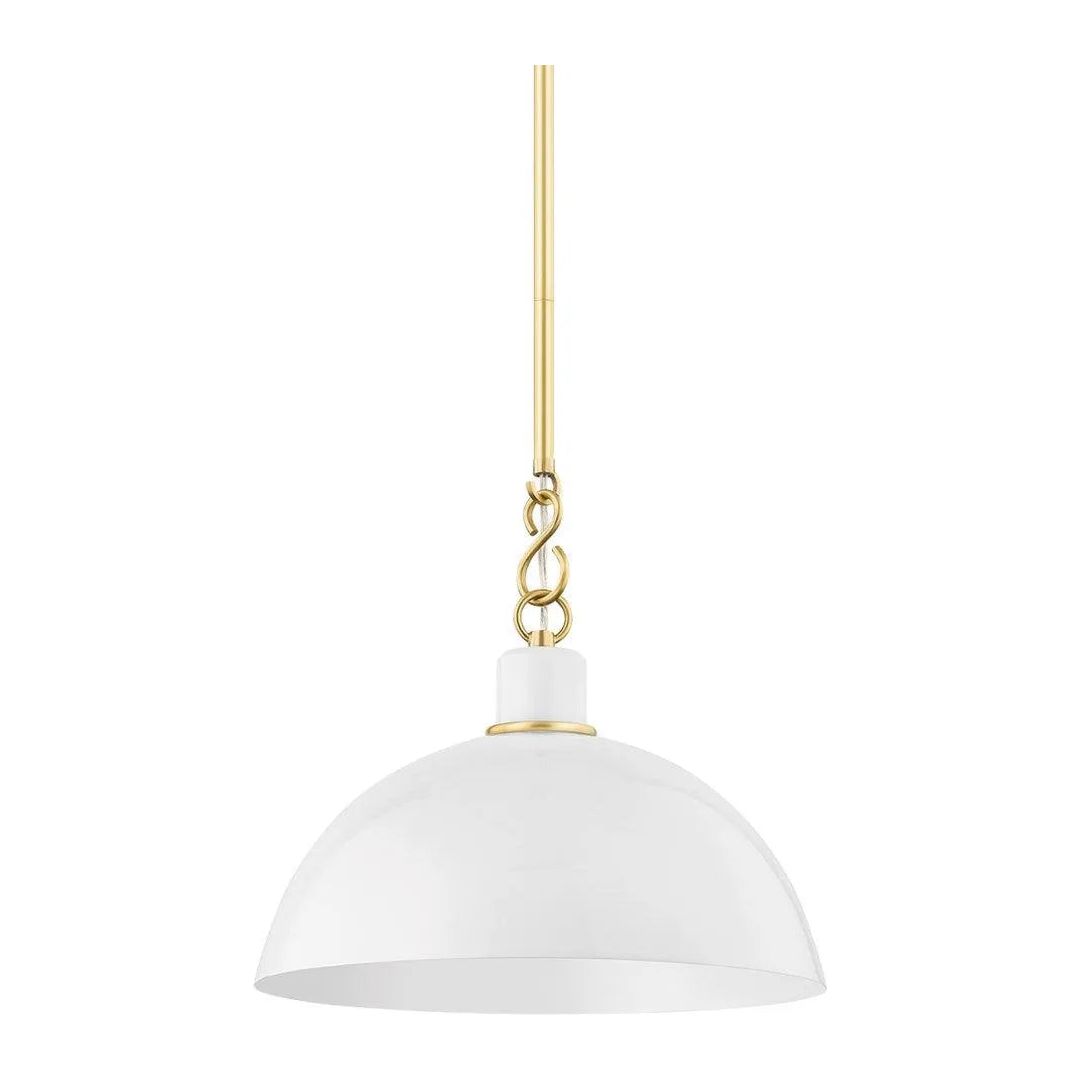 Mitzi - Camille Pendant - H769701S-AGB/GWH | Montreal Lighting & Hardware