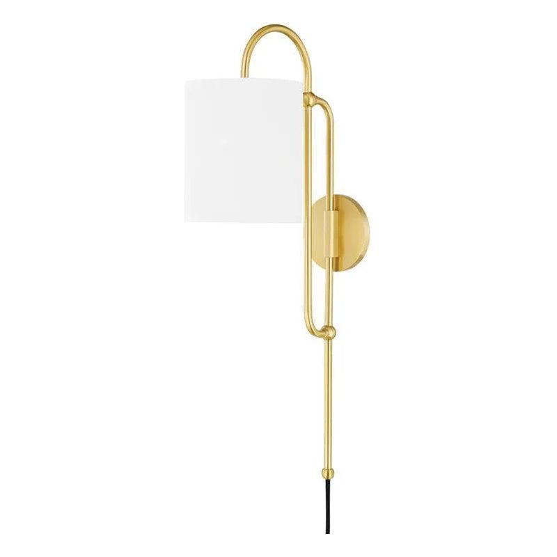 Mitzi - Caroline Wall Sconce - HL641201-AGB | Montreal Lighting & Hardware