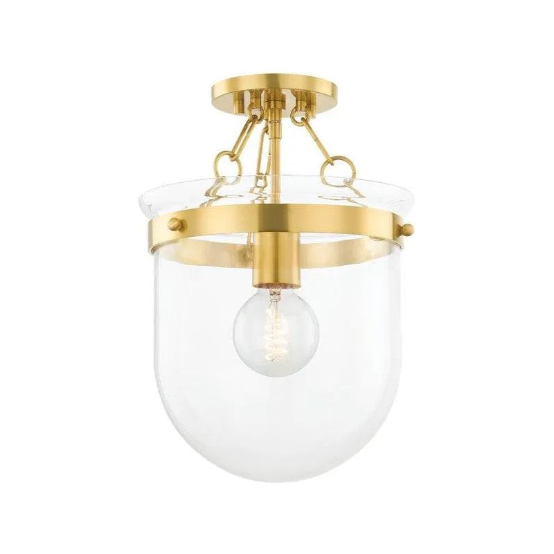 Mitzi - Dunbar Semi Flush Mount - H763601-AGB | Montreal Lighting & Hardware