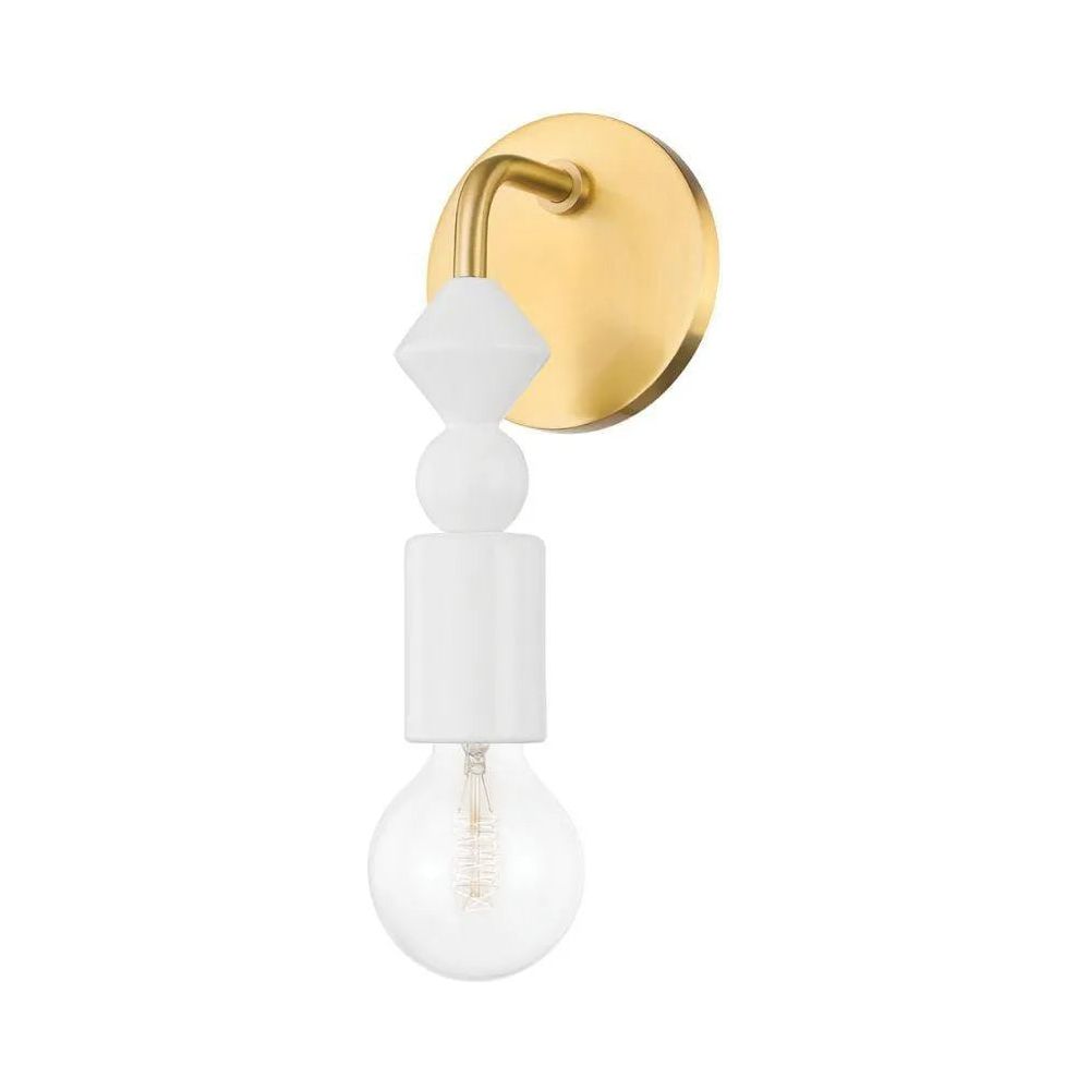 Mitzi - Flora Wall Sconce - H471101-AGB | Montreal Lighting & Hardware