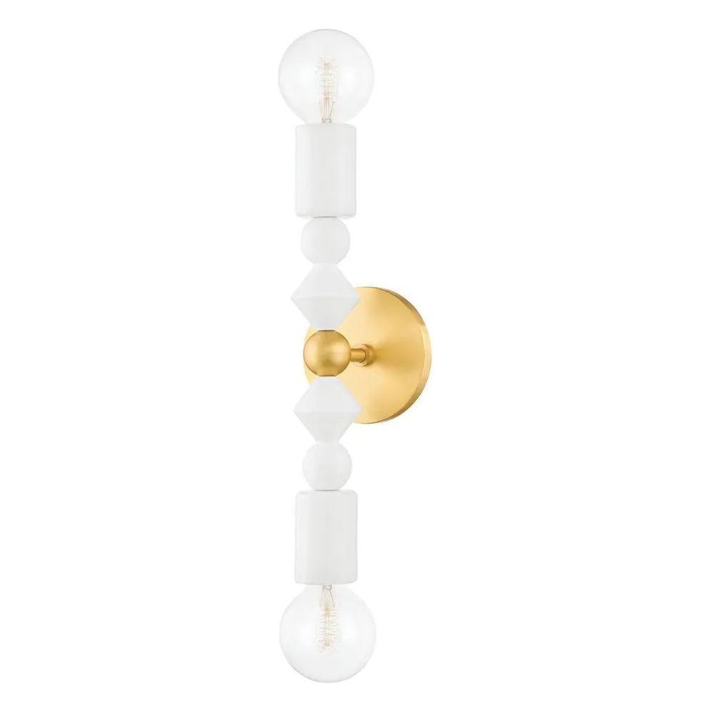 Mitzi - Flora Wall Sconce - H471102-AGB | Montreal Lighting & Hardware