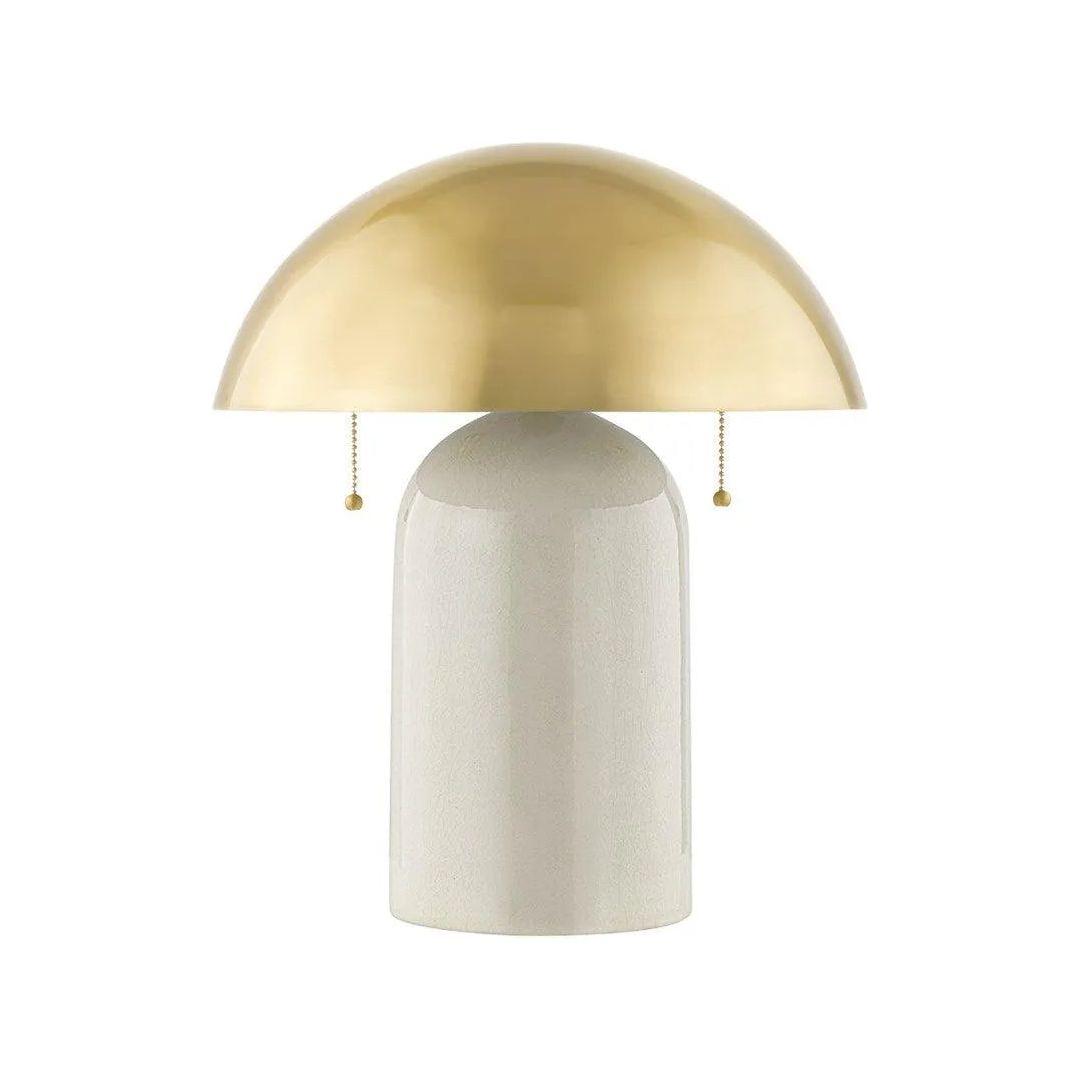 Mitzi - Gaia Table Lamp - HL777201-AGB/CLC | Montreal Lighting & Hardware