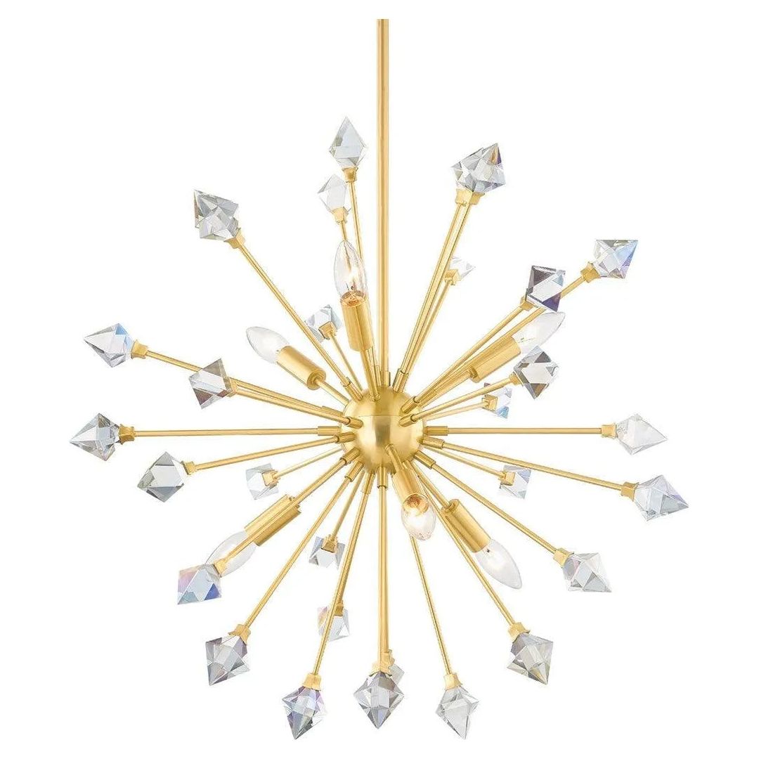 Mitzi - Genesis Chandelier - H727806-AGB | Montreal Lighting & Hardware