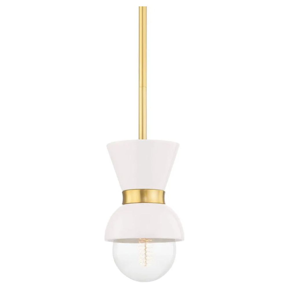 Mitzi - Gillian Pendant - H469701-AGB/CCR | Montreal Lighting & Hardware