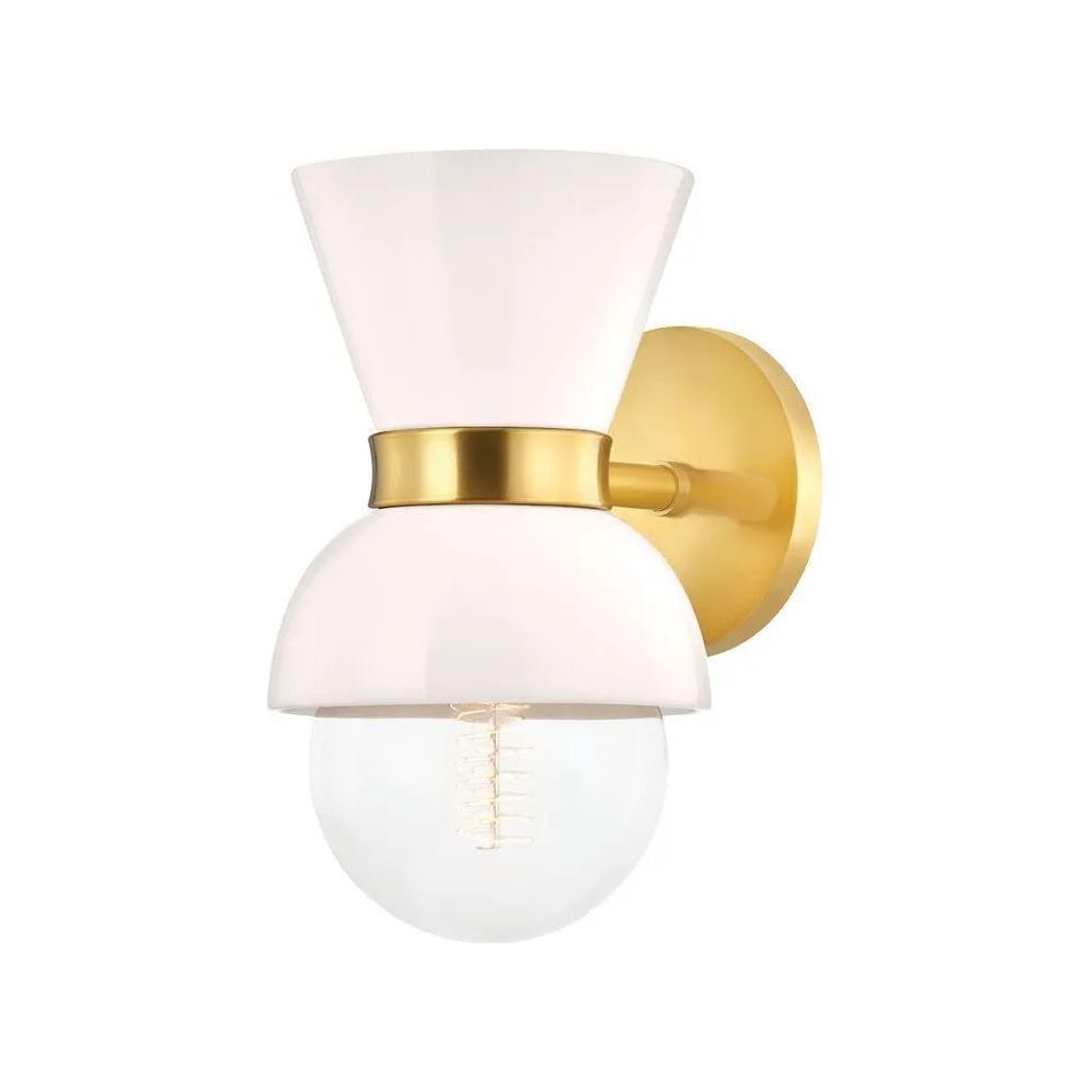 Mitzi - Gillian Wall Sconce - H469101-AGB/CCR | Montreal Lighting & Hardware