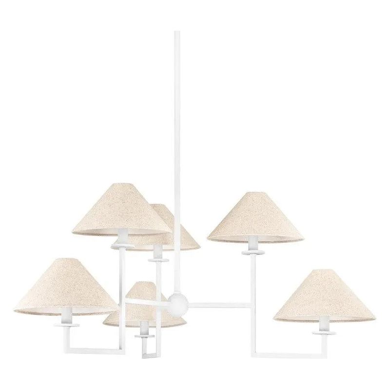 Mitzi - Gladwyne Chandelier - H760806-TWH | Montreal Lighting & Hardware