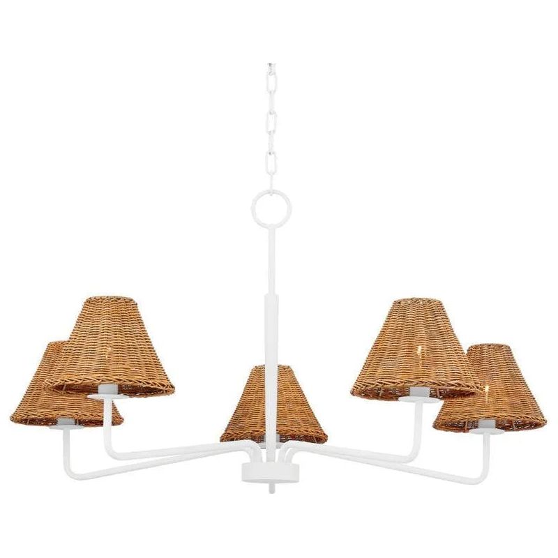 Mitzi - Issa Chandelier - H704805-TWH | Montreal Lighting & Hardware