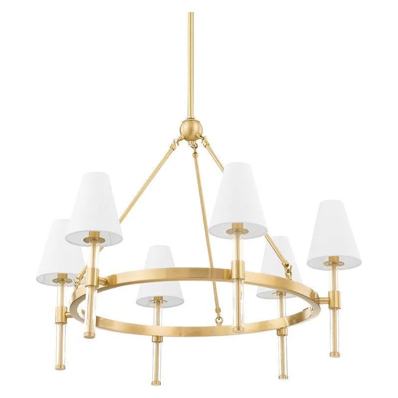 Mitzi - Janelle Chandelier - H630806-AGB | Montreal Lighting & Hardware