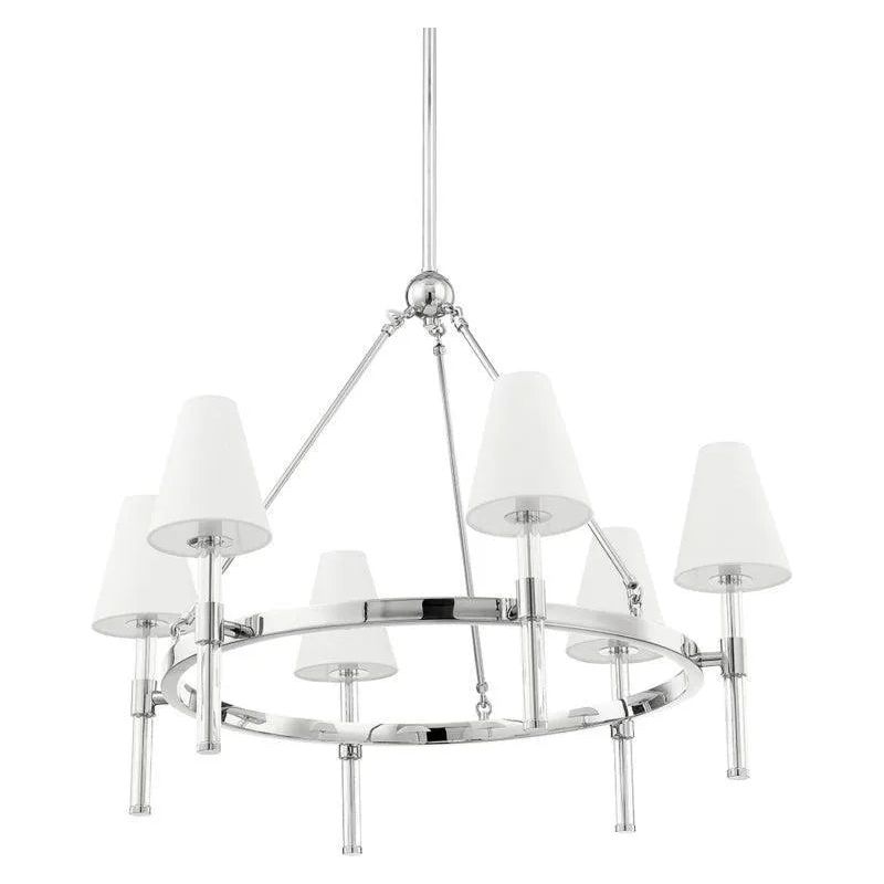 Mitzi - Janelle Chandelier - H630806-PN | Montreal Lighting & Hardware