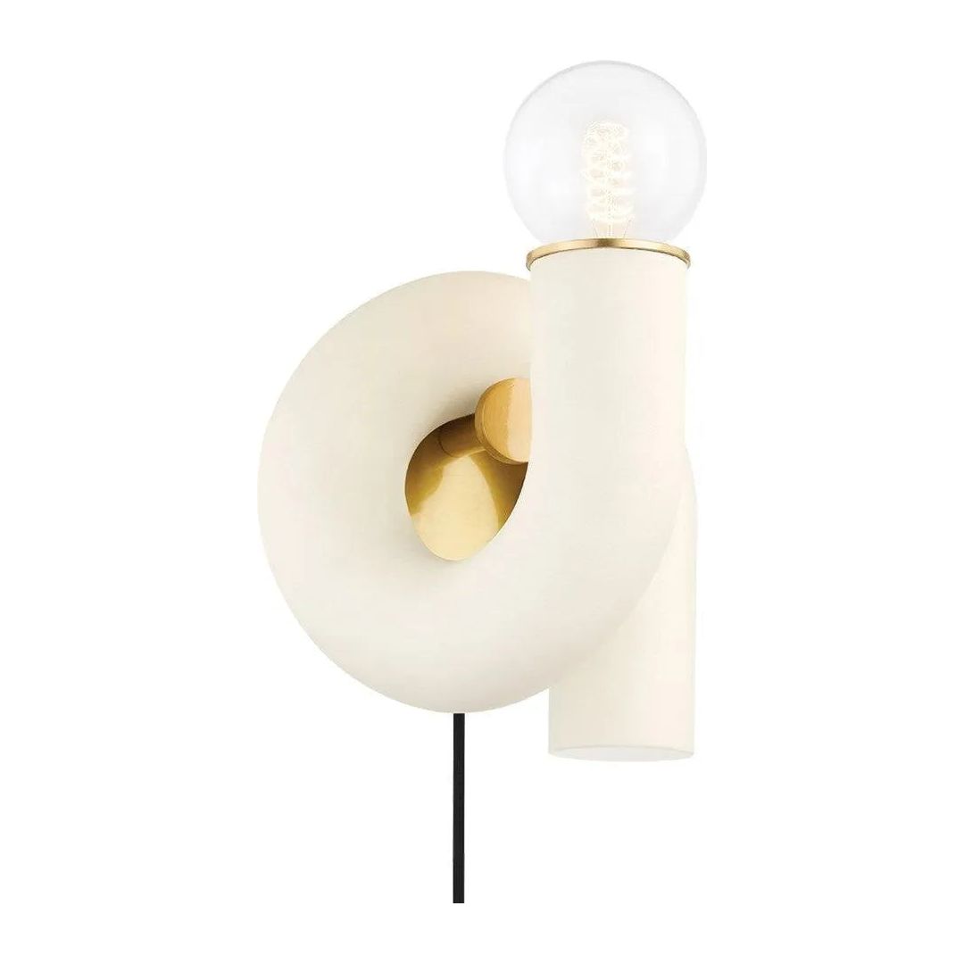 Mitzi - Jolie Portable Wall Sconce - HL725201-AGB/TCR | Montreal Lighting & Hardware