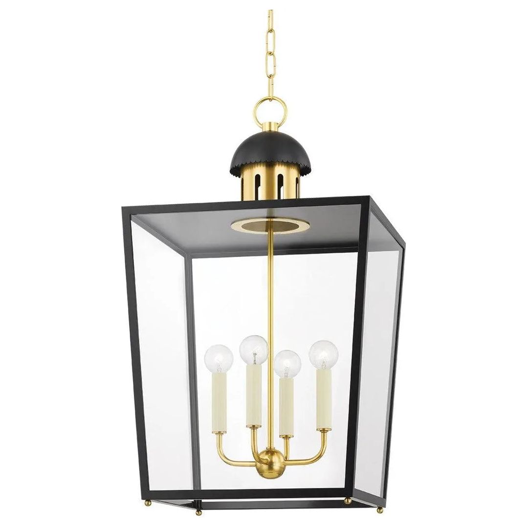 Mitzi - June Lantern - H737704S-AGB/SBK | Montreal Lighting & Hardware