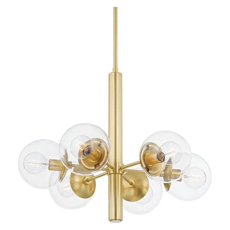 Mitzi - Meadow Chandelier - H503806-AGB | Montreal Lighting & Hardware