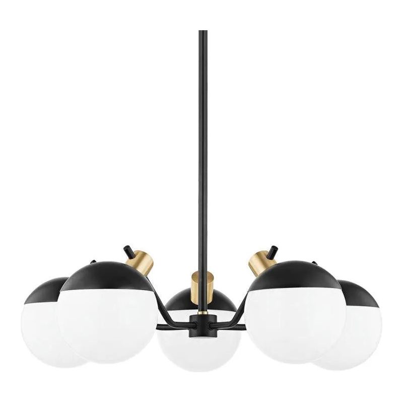 Mitzi - Miranda LED Chandelier - H573805-AGB/SBK | Montreal Lighting & Hardware