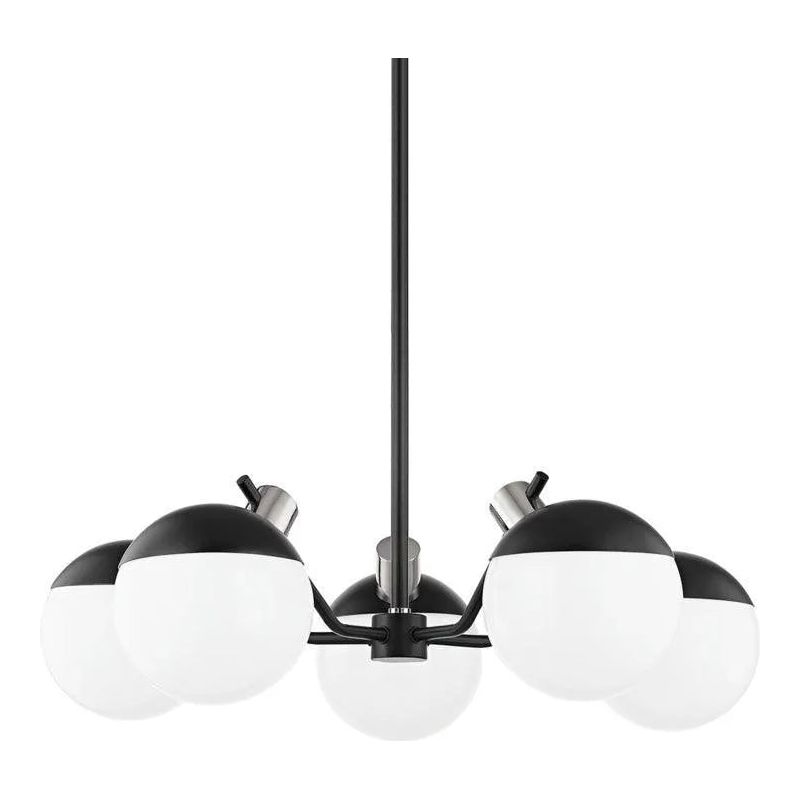 Mitzi - Miranda LED Chandelier - H573805-PN/SBK | Montreal Lighting & Hardware