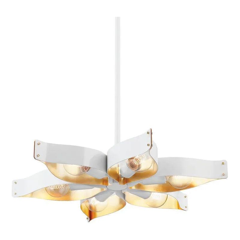 Mitzi - Nala Chandelier - H658808-SWH/GL | Montreal Lighting & Hardware