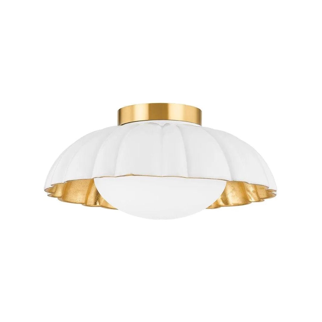 Mitzi - Penelope Flush Mount - H666501-AGB/CSW | Montreal Lighting & Hardware