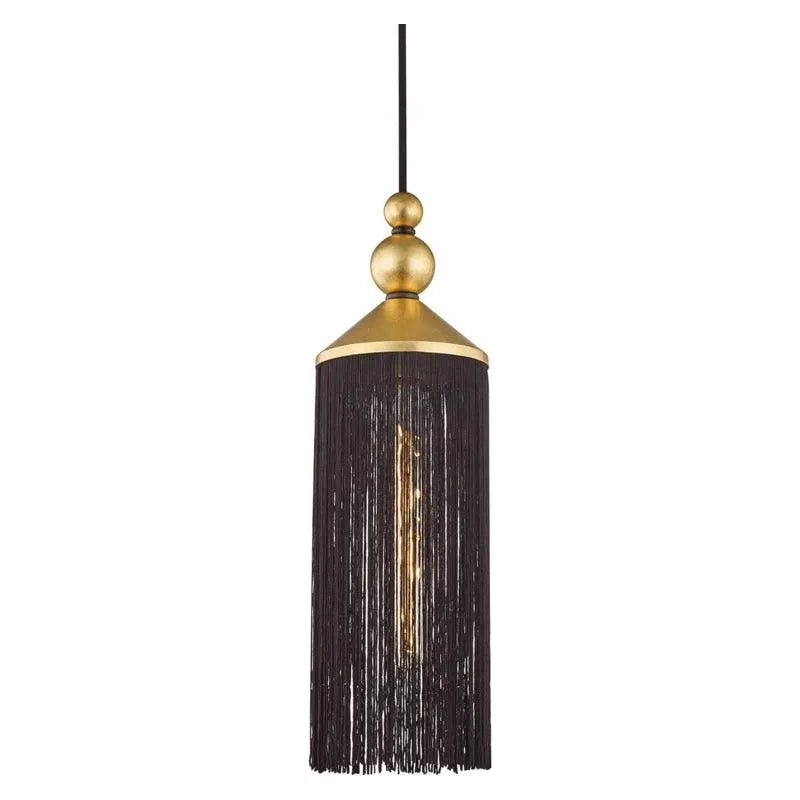 Mitzi - Scarlett Pendant - H300701-GL/BK | Montreal Lighting & Hardware