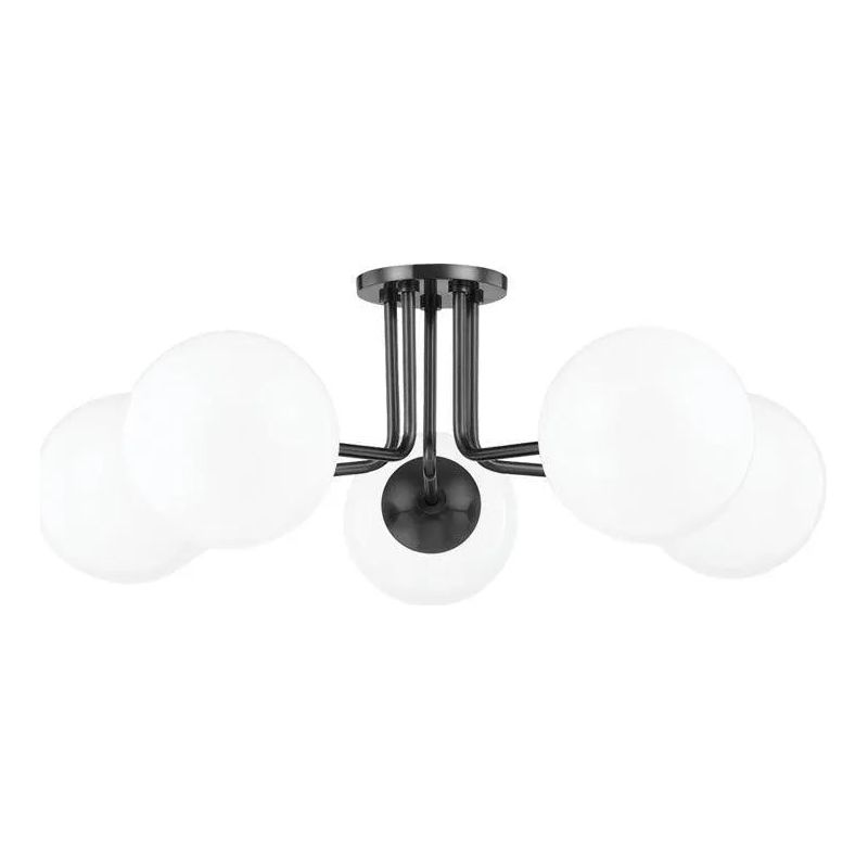 Mitzi - Stella 5-Light Semi Flush Mount - H105605-OB | Montreal Lighting & Hardware