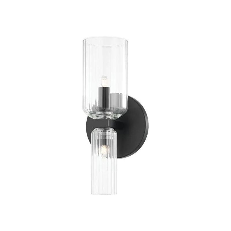 Mitzi - Tabitha LED Bath Bracket - H384301-SBK | Montreal Lighting & Hardware