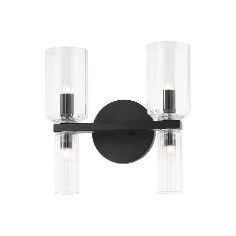 Mitzi - Tabitha LED Bath Bracket - H384302-SBK | Montreal Lighting & Hardware