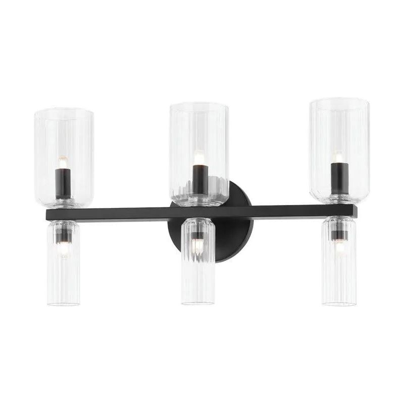 Mitzi - Tabitha LED Bath Bracket - H384303-SBK | Montreal Lighting & Hardware